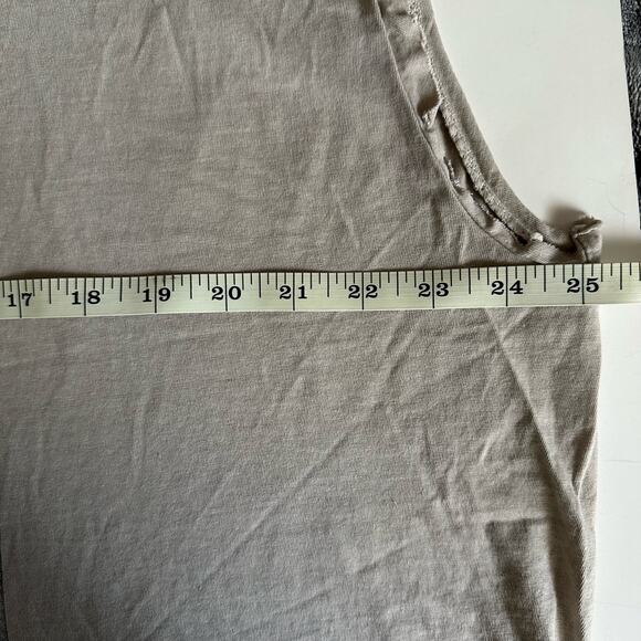 💥Malcolm X Graphic Tee Cut off sleeves Unisex size 2X Tan color freedom - Picture 10 of 10